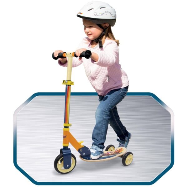 Trottinette en bois à trois roues Smoby